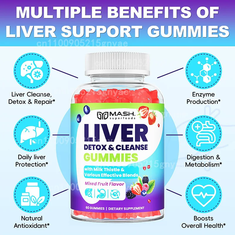 Dried Herbs - Zoete Citroen Lever Gummies | Vegan,