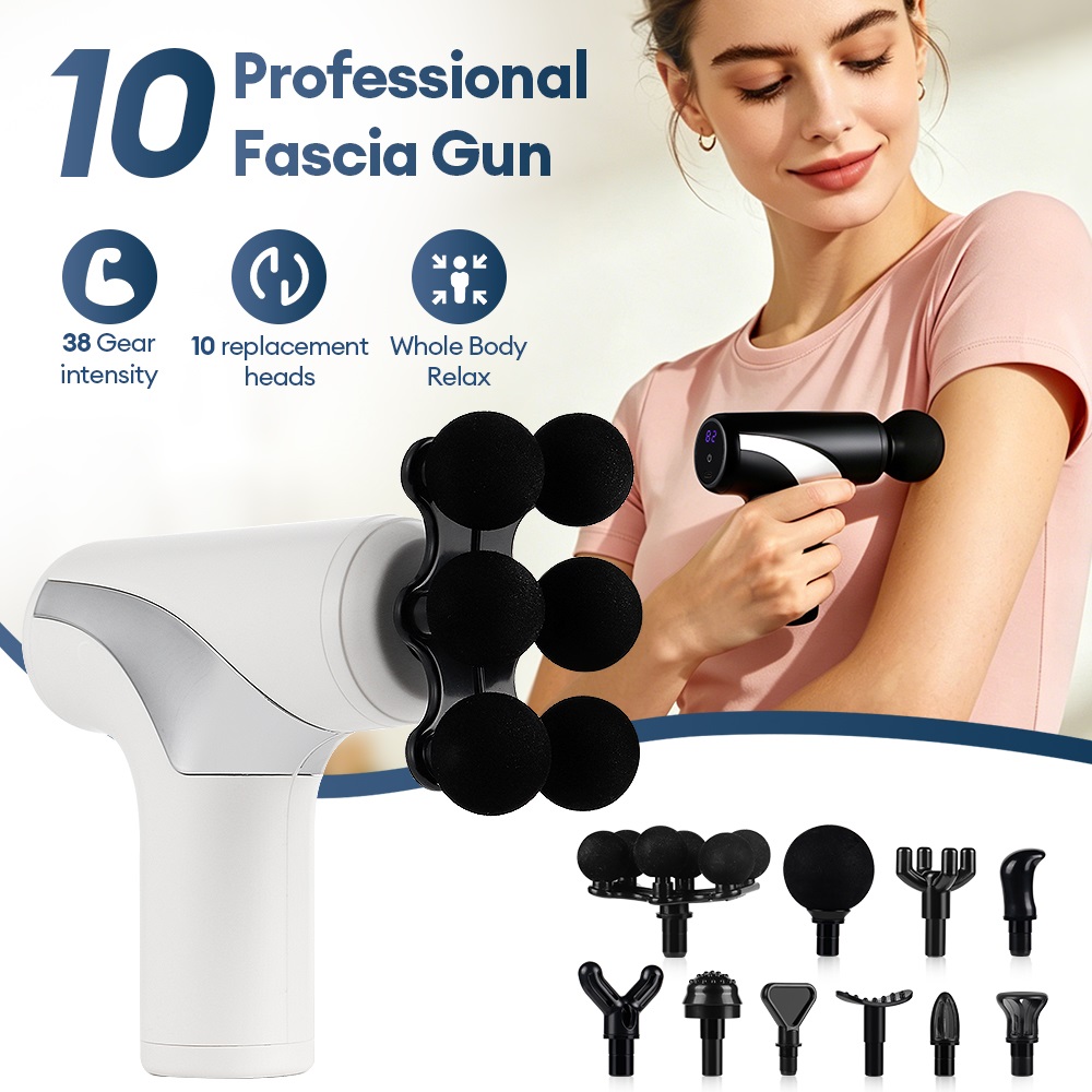 Draagbare massagegun met 38 st - Health Wellness recensie en prijs