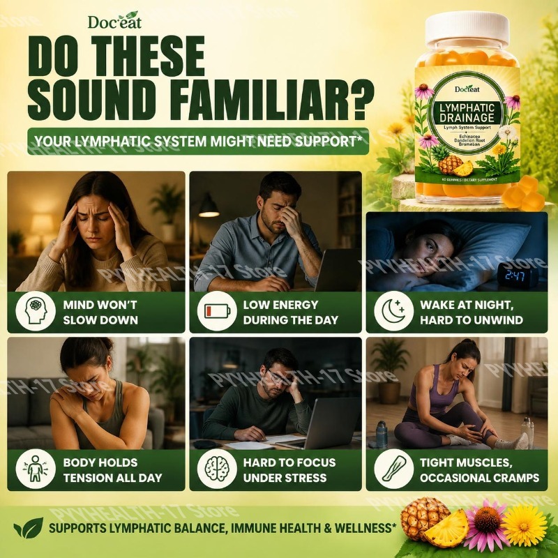 Docteat Lymfesysteem Ondersteu - Herbal Supplement recensie en prijs