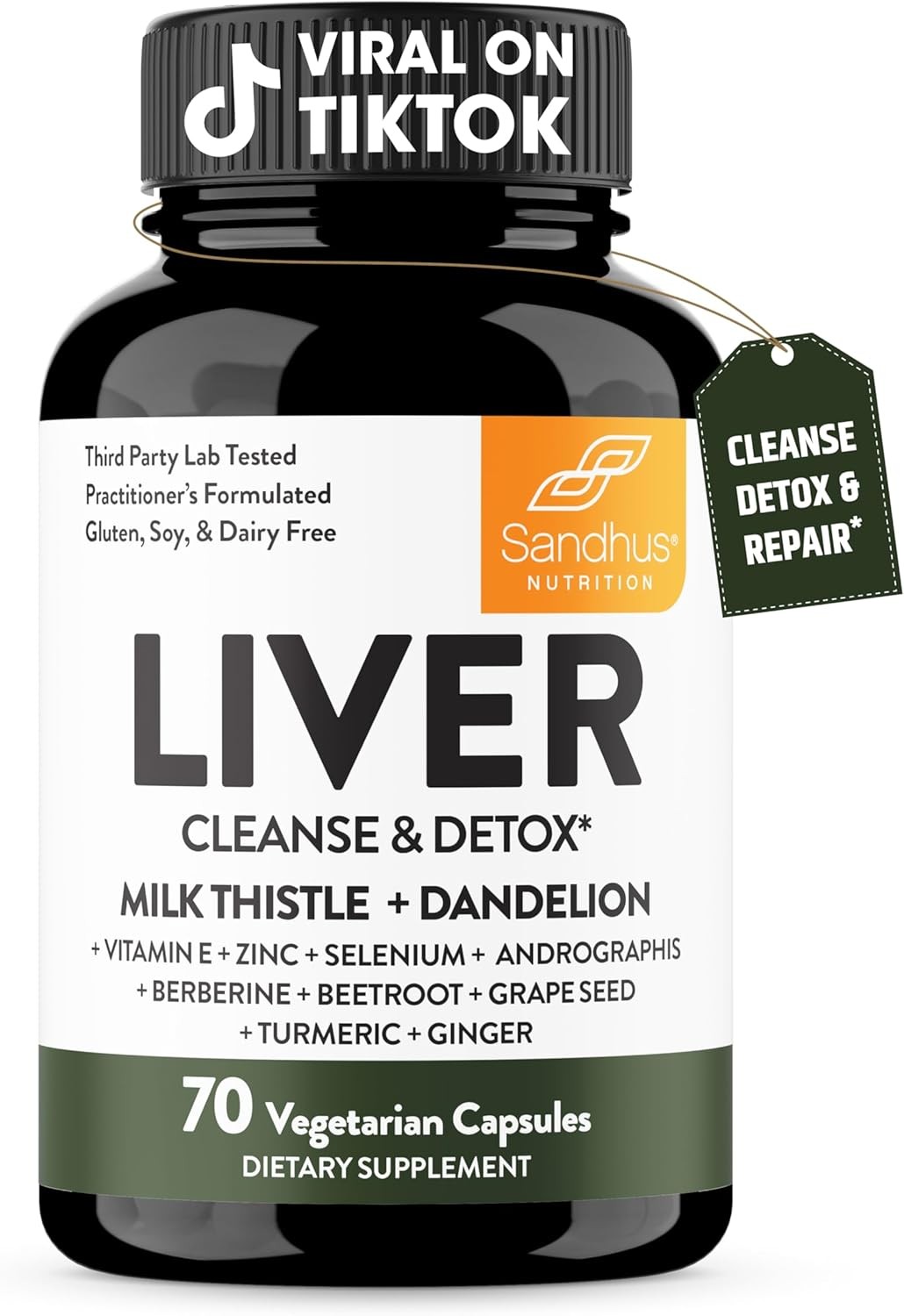 Leverreiniging Detox & Reparat - Herbal Supplement recensie en prijs