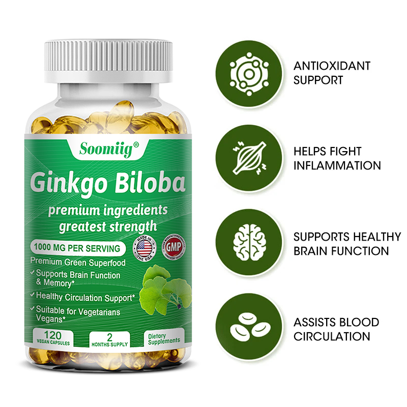Ginkgo Biloba-capsules - Herse - Ginger Tea recensie en prijs
