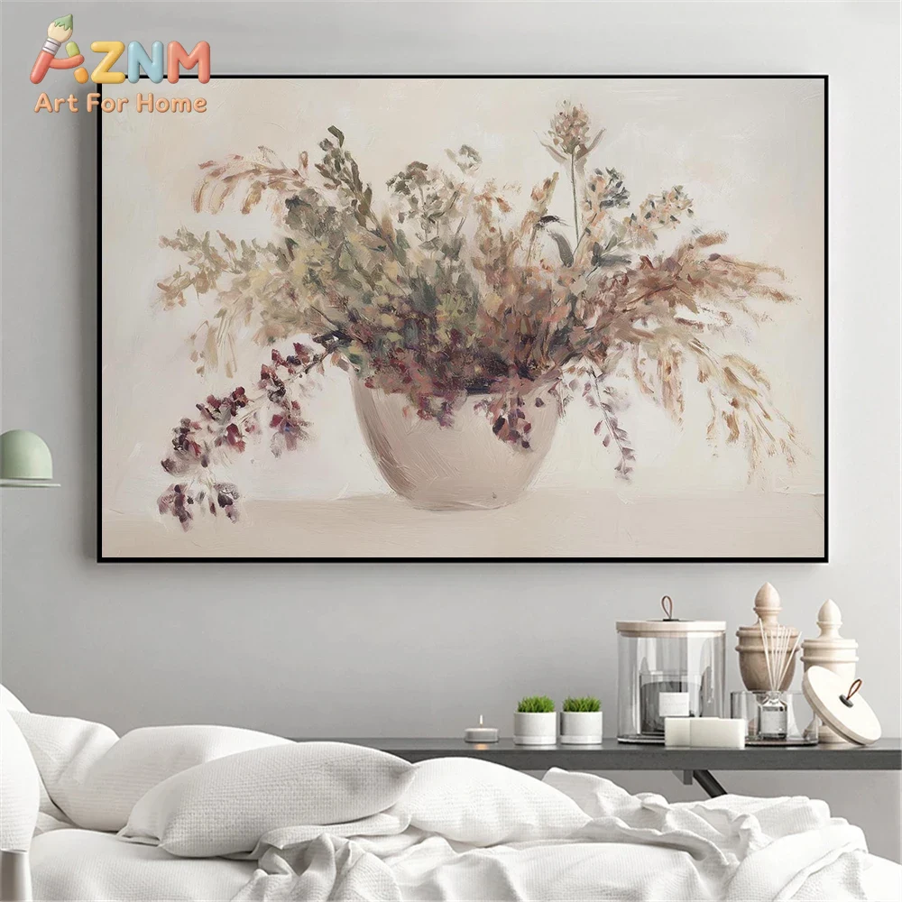 AZNM Vintage canvasprint met g - Dried Herbs recensie en prijs