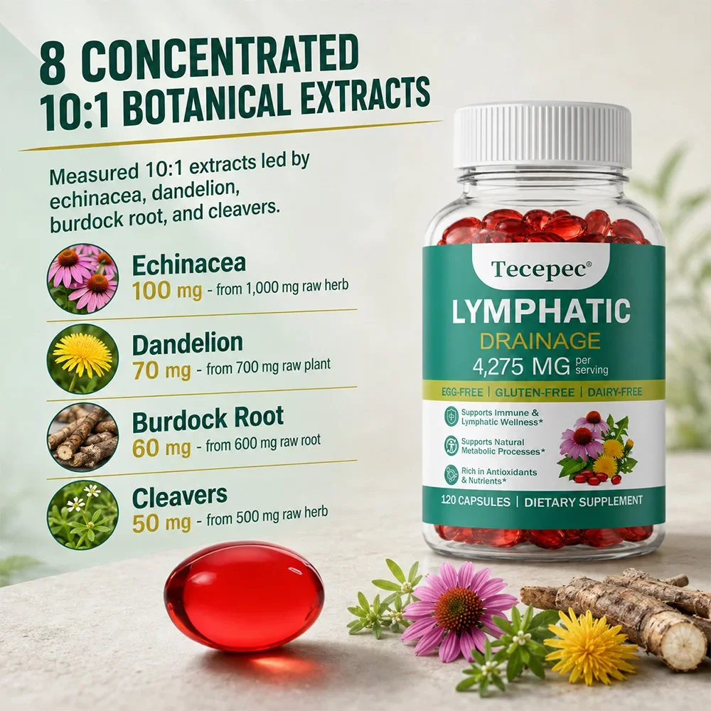 Lymfedrainage – ondersteuning  - Echinacea recensie en prijs